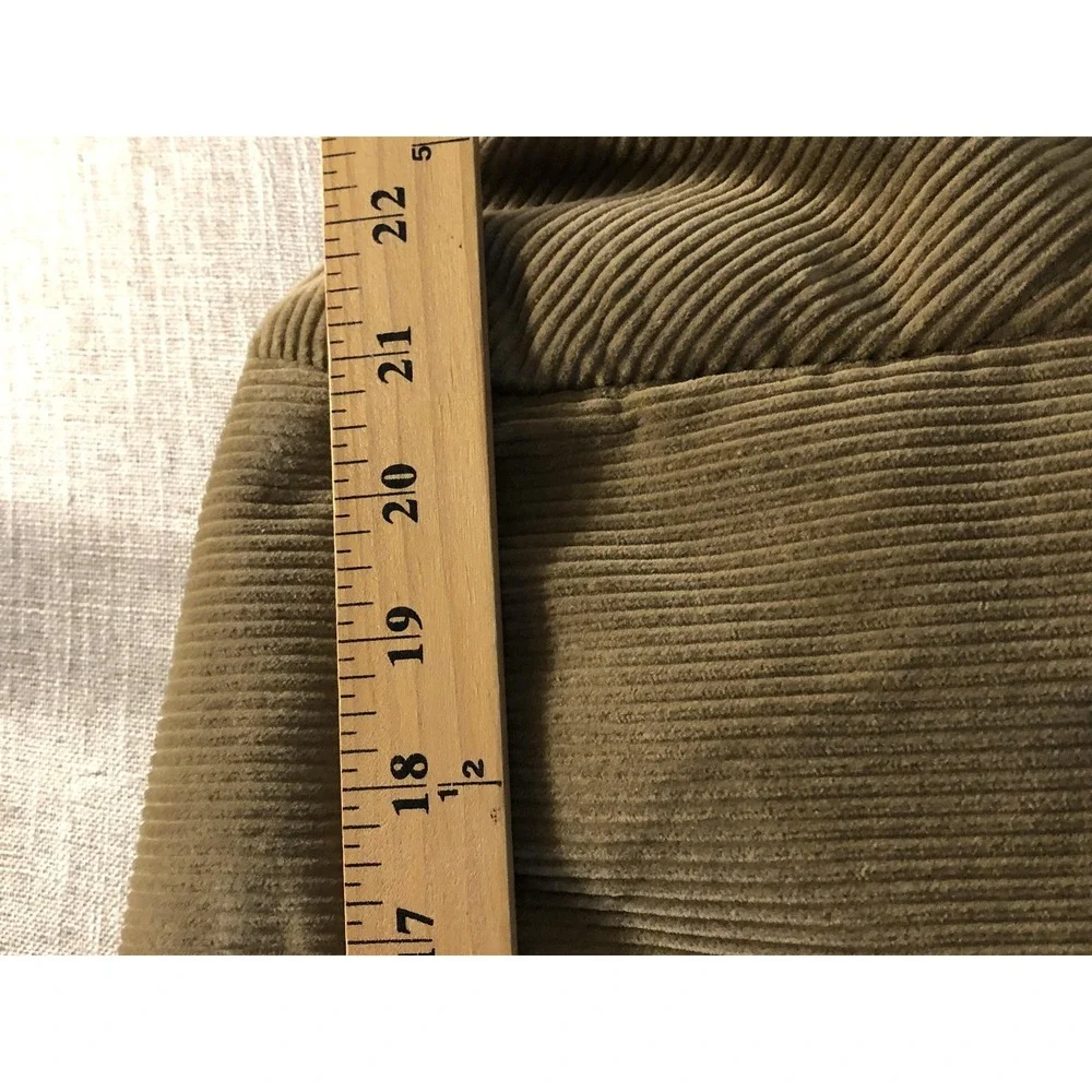 Stafford Blazer Mens 46R Tan Corduroy Sport Coat Jacket Career Casual Classic